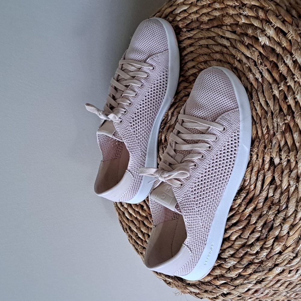 Cole‎ Haan Womens Light Blush GrandPro Mesh Knit Casual Sneakers S-7.5